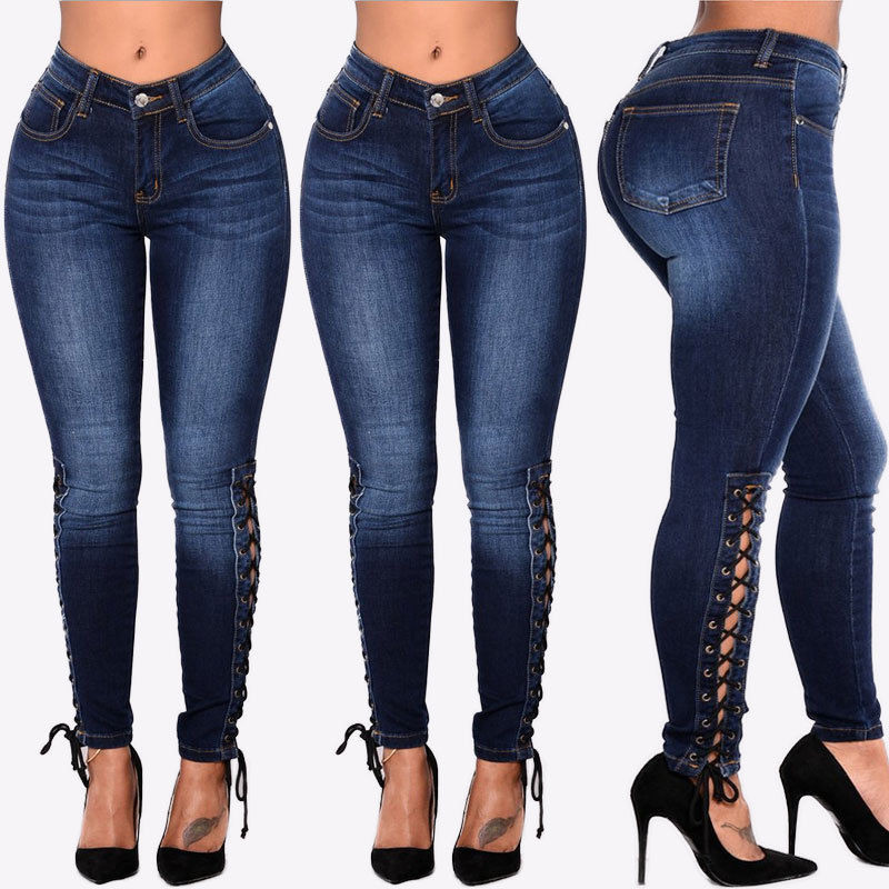 CledyMXCL bandage denim plus size jean for girls – Boutique De Passion